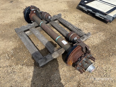 Quantity of (3) Trailer Axle Assembly