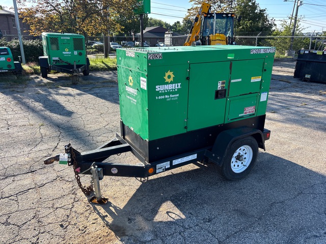 2016 Multiquip DCA-25SSIU4F 20 kW Mobile Generator Set