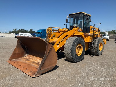 2008 Hyundai HL770XTD-7A Pala gommata