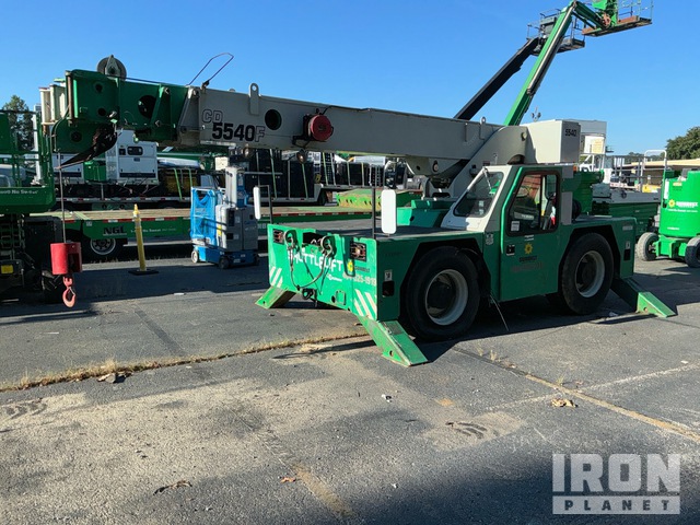 2011 Shuttlelift CD5540F 15 ton 4x2 Carry Deck Crane