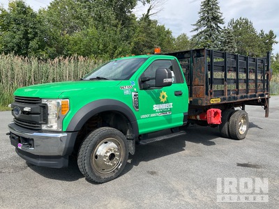2017 Ford F-450 XL 4x4 شاحنة مسطحة