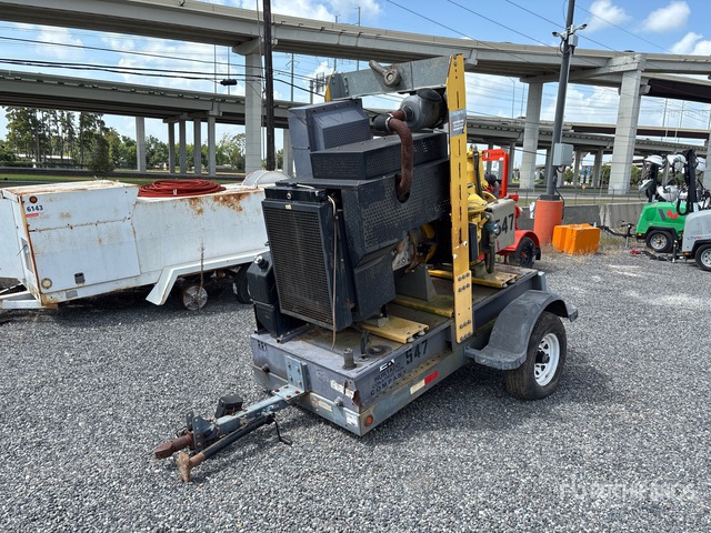 Trailer-Mounted Water Pump