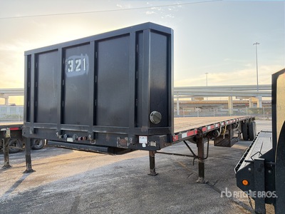 2007 Transcraft 48X102 48 ft T/A Przyczepa płaska