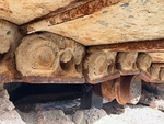 Undercarriage with Left Track Links