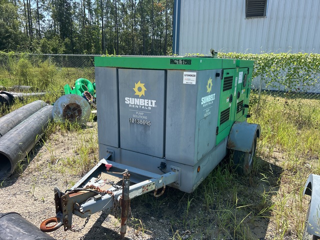 2019 Atlas Copco PAS 150 HFS Trailer-Mounted Water Pump