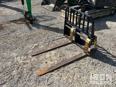 2023 Digga PF-4000 48 in Skid Steer Forks - Fits Bobcat T-450