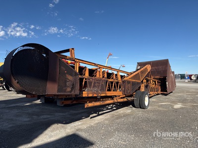 35 in x Portable Transfer Conveyor w/ Feeder Conveyor