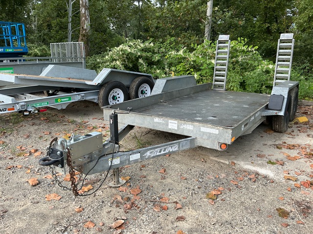 2014 Felling FT-10FP-G 14 ft T/A Utility Trailer