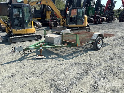 2007 Rebco 12 ft S/A Aanhangwagen met kanteldek