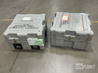 (3) Assorted Storage Cases