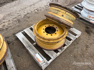 Quantity of (2) 25 in Steel Wheels