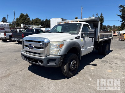 2012 Ford F-550 XL 4x2 Dump Truck