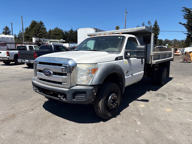 2012 Ford F-550 XL 4x2 Dump Truck 2012 Ford F-550 XL 4x2 Dump Truck
