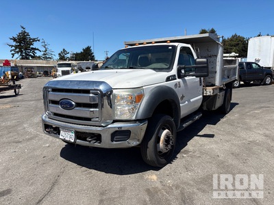 2013 Ford F-550 XL 4x2 Dump Truck