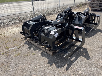Stout XHD84-6 84 in Skeleton Skid Steer Grapple (Unused)
