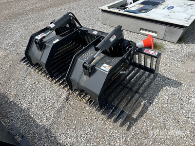 Stout HD82-3 72 in Skid Steer Grapple (Unused)