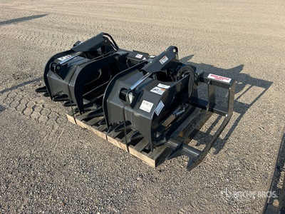 Stout XHD84-6 84 in Skeleton Skid Steer Grapple (Unused)
