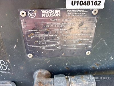 2019 Wacker DW60 dumper