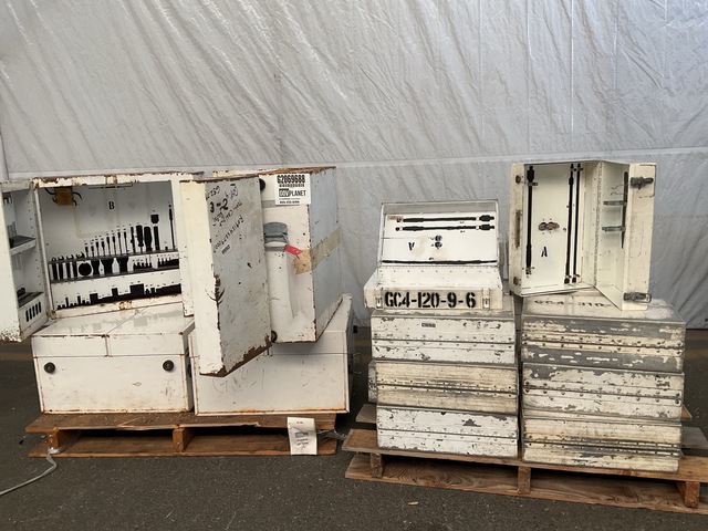 (4) Tool Cabinets & (22) Portable Tool Boxes (4) Tool Cabinets & (22) Portable Tool Boxes