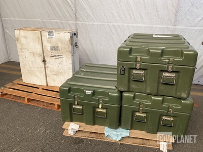 (1) Tool Storage Cabinet & (3) Storage Cases