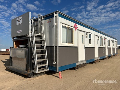 2022 TA Structures EWS-1460 60 ft x 14 ft Skid-Mounted Wet Sleeper Wellsite