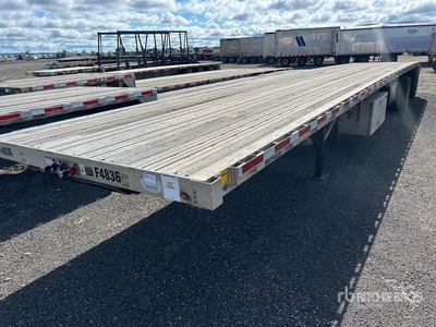 2019 Wilson 48 ft T/A Spread Axle Flatbed Trailer