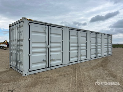 2026 40 ft High Cube Multi-Door Storage Container