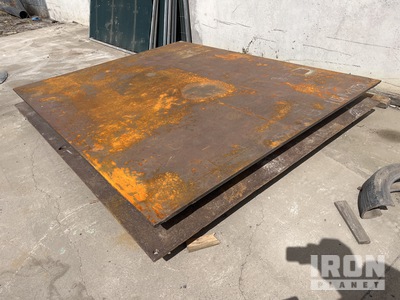 Quantity of (2) 2500 mm x 3000 mm Steel Plate
