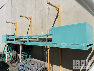 Quantity of (2) 67 mm Wire Sling & Rack