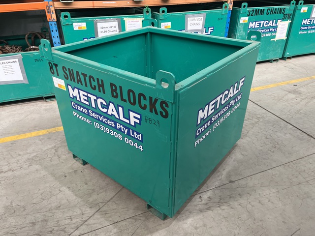 Quantity of 8 ton Snatch Blocks
