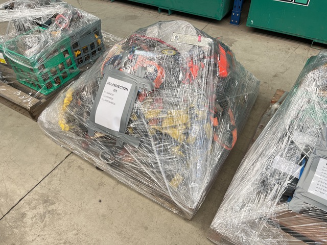 Quantity of Fall Arrest, Lanyards & Safety Harnesses