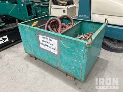 Quantity of 600t Belly Weight Chains