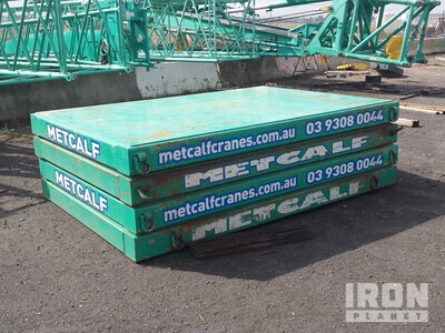 Quantity of (4) 3 m x 2 m 147 Tonne Bog Mats