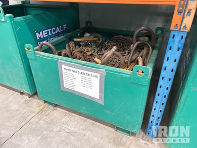Quantity of (15) 16 mm G80 2-Leg Chains