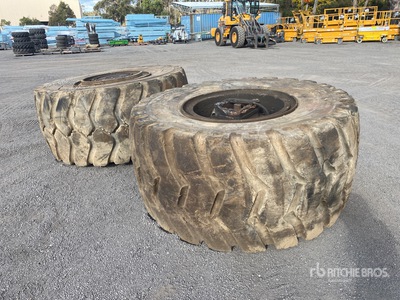 Quantity of (2) 35/65R33 Tires