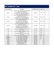 Quantity of Aparejo - Fits 40t Franna