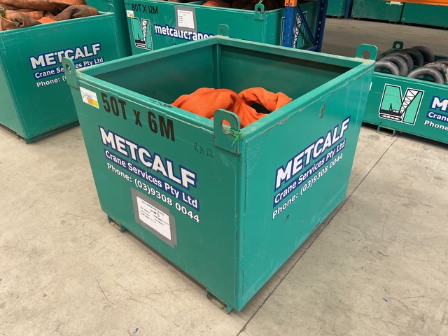 Quantity of (3) 50 t x 6 m Soft Sling