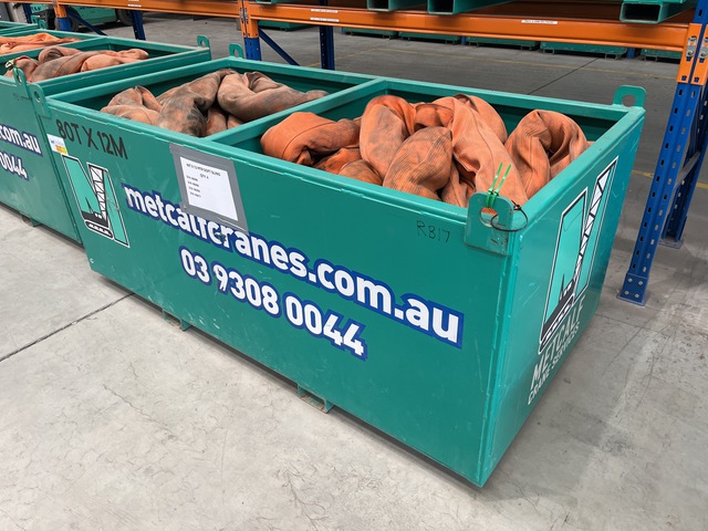 Quantity of (4) 80 t x 12 m Soft Sling