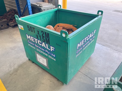 Quantity of (8) 50t x 2 m Soft Élingue