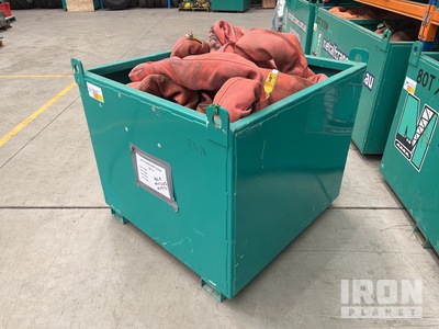 Quantity of (4) 80t x 6 m Soft Élingue