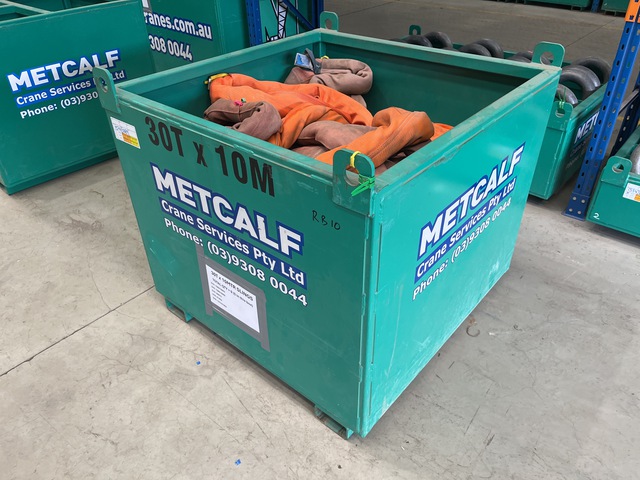 Quantity of (5) 30 t x 10 m Soft Sling
