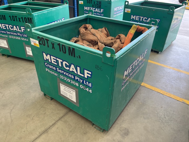 Quantity of (6) 20 t x 10 m Soft Sling