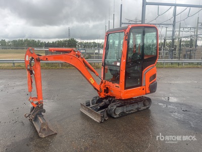2017 Kubota KX016-4G を見 Mini Excavator