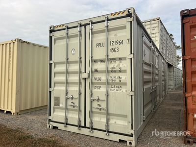 2026 40 ft High Cube Multi-Door Storage Container