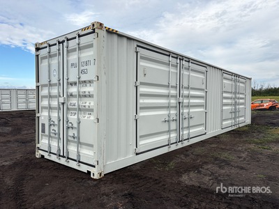 2026 40 ft High Cube Multi-Door Storage Container