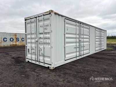 2026 40 ft High Cube Multi-Door Storage Container