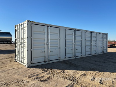 2026 40 ft High Cube Multi-Door Storage Container