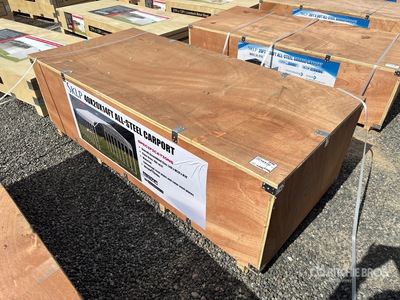 2026 SKLP SK-SC40 20 ft x 40 ft 40 Ft x 20 Ft Carport (Unused)