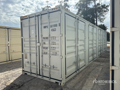 2026 40 ft High Cube Multi-Door Storage Container