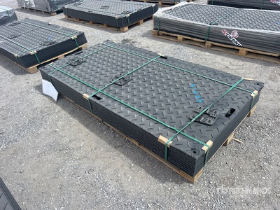 Quantity of (12) 2026 SKLP SK-LJB12 94 in x 47 in Polyethylene Traffic Plates (Unused)